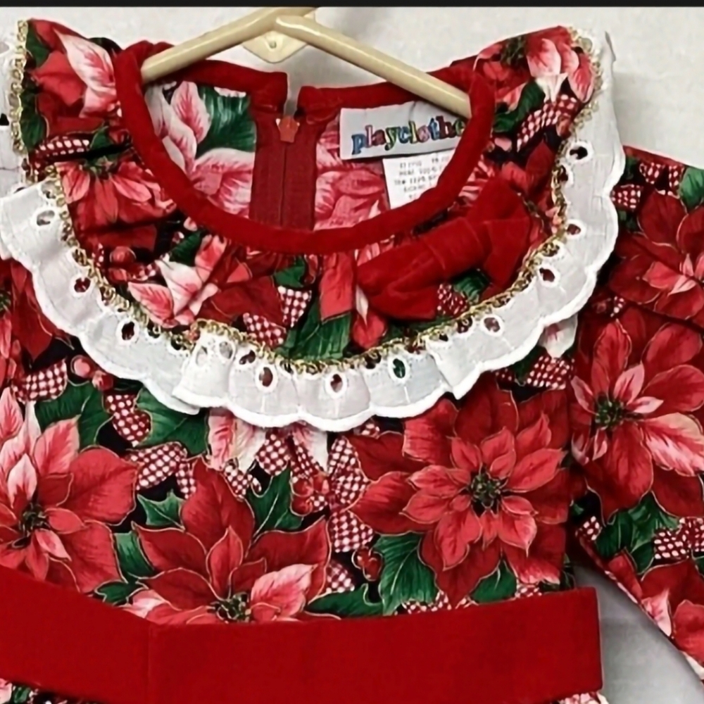 Vintage Christmas Dresses And Rompers